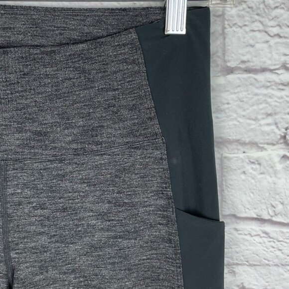 Athleta Gray High Waist Leggings with Pockets Size Small - Picture 5 of 6